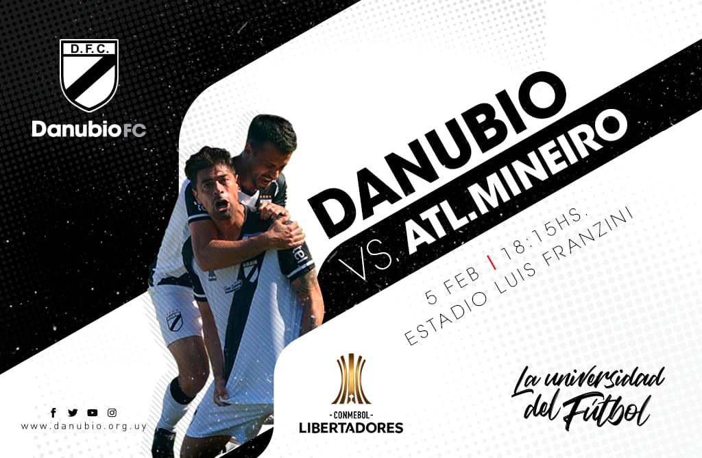 Danubio x Atlético-MG – Sul-americanos disputam mata-mata por classificação na Libertadores