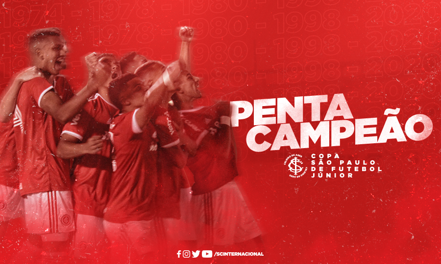 Internacional é o campeão da Copa São Paulo 2020