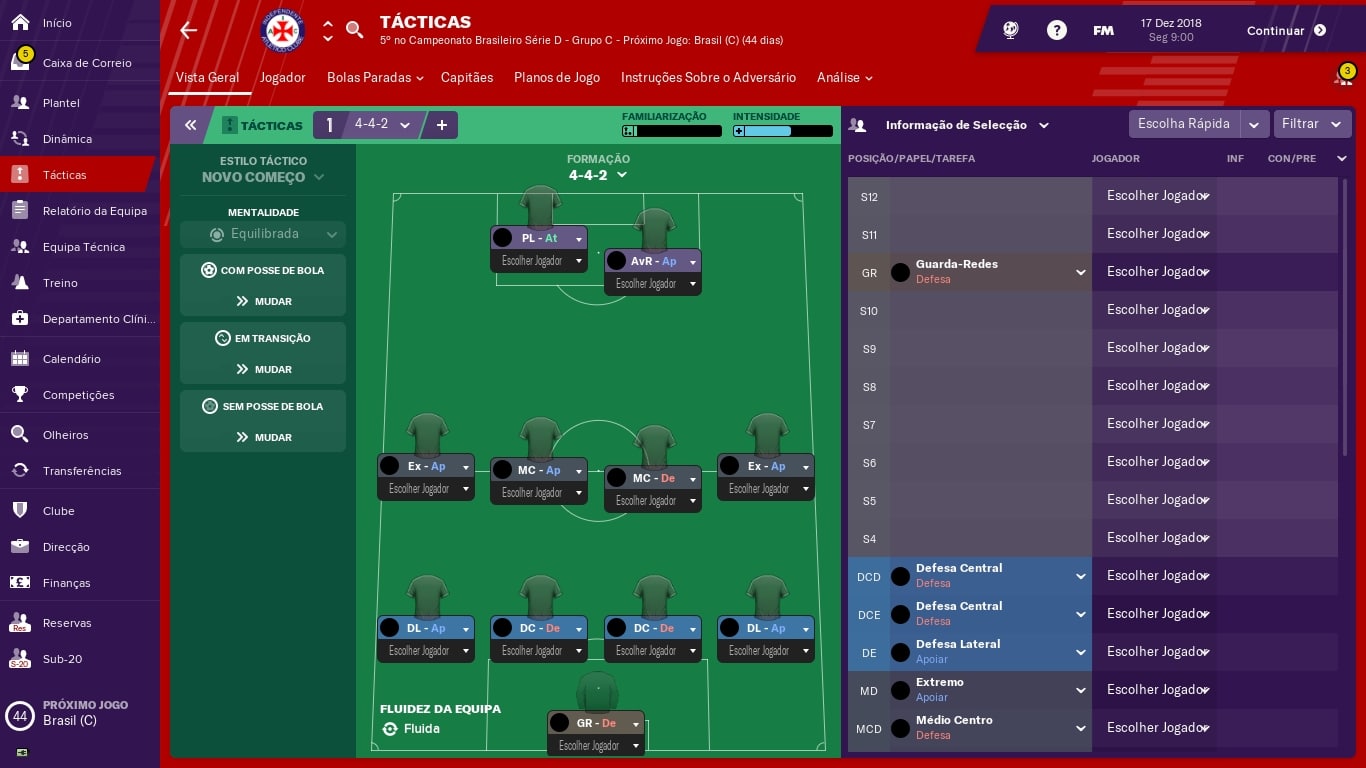 FNV Sagas #1 - Levando o Pará à glória no Football Manager