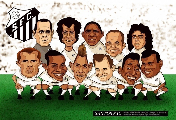 Parabéns Santos FC: santuário de lendas