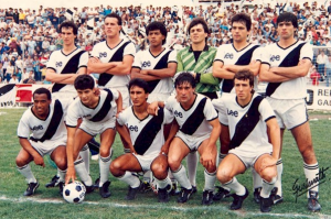 Danubio campeão uruguaio 1988. Foto: Reprodução/Fútboluy