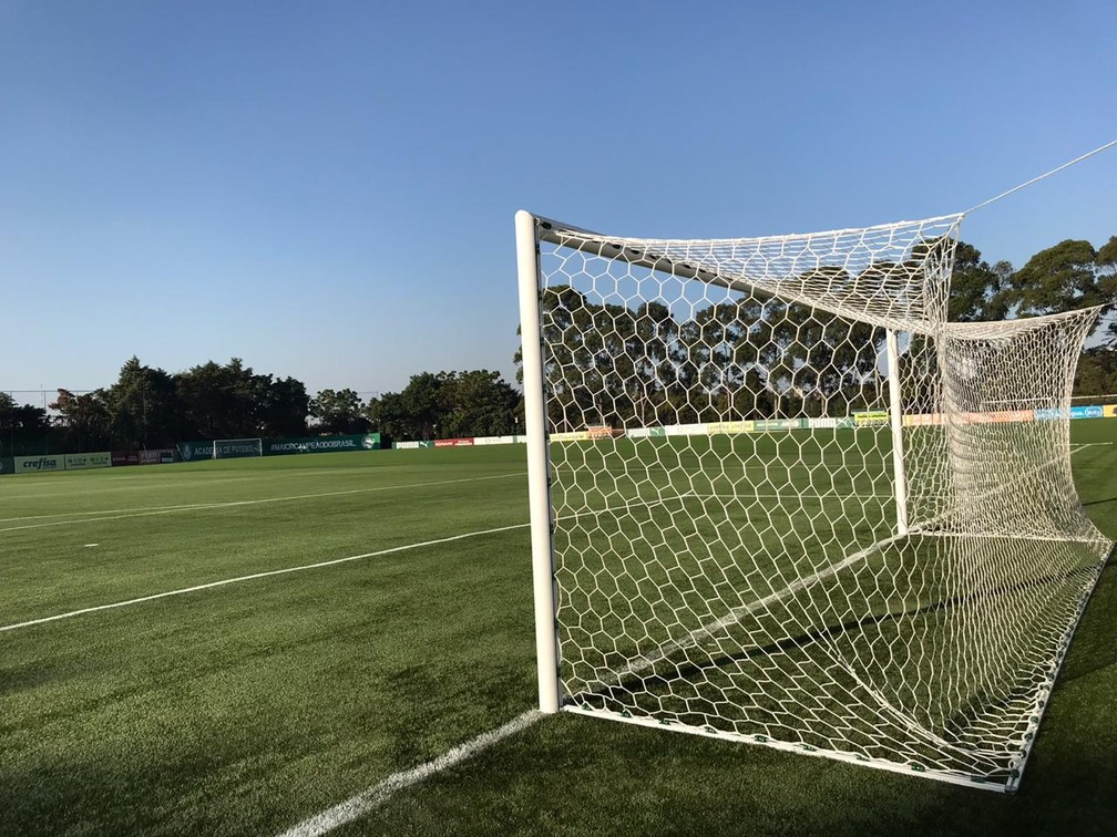 Novo gramado é instalado no CT do Palmeiras