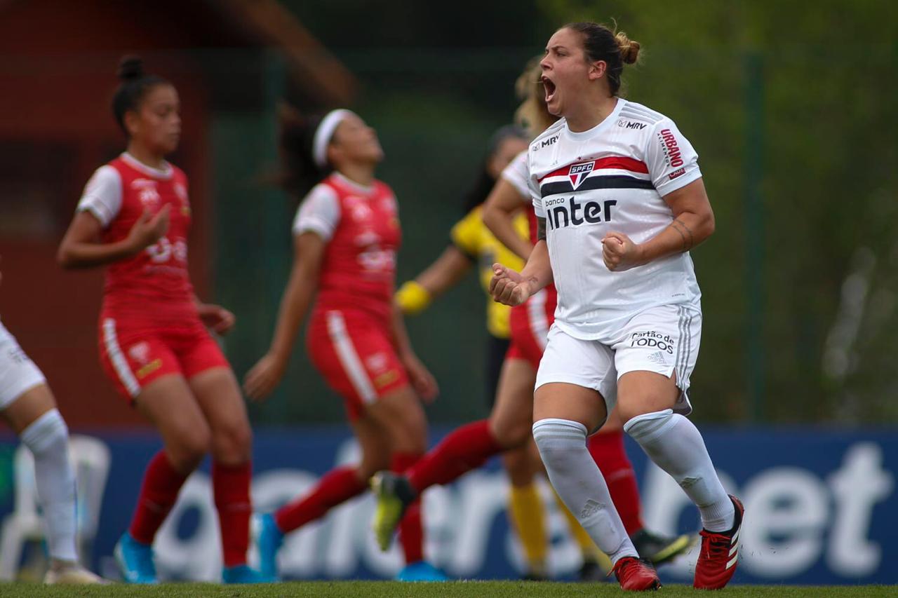 Com hat-trick de Glaucia, São Paulo vence Audax pelo BR Feminino