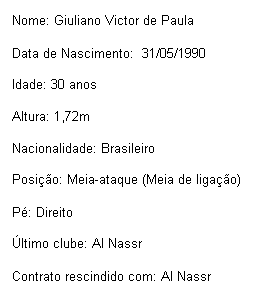Giuliano se desliga do Al Nassr e fica livre no mercado