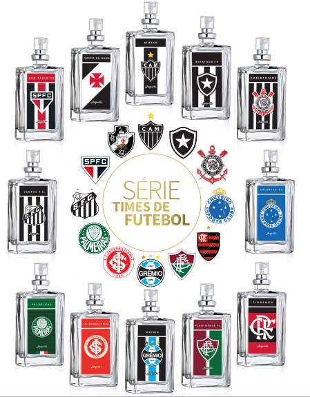 Clubes brasileiros ganham perfumes com fragrâncias exclusivas