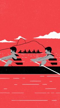 Remadores rubro negros