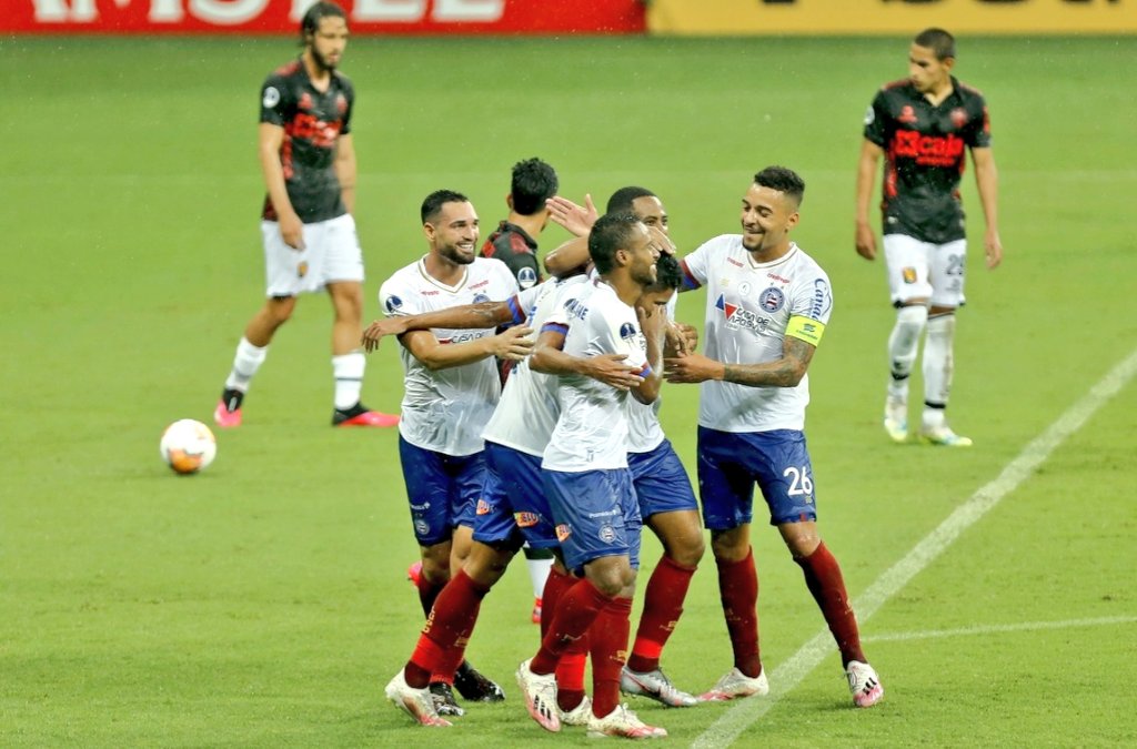Bahia goleia Melgar e avança às oitavas da Copa Sul-Americana