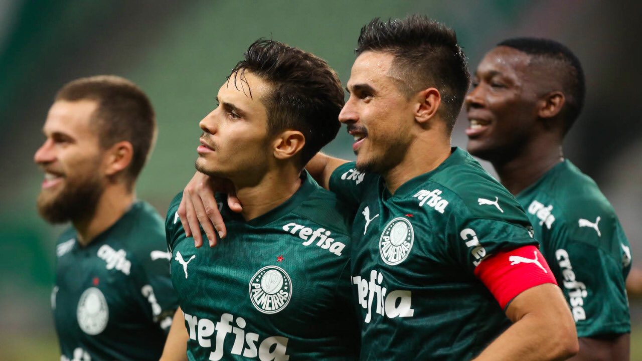 Palmeiras vence o Fluminense com dois gols de Raphael Veiga