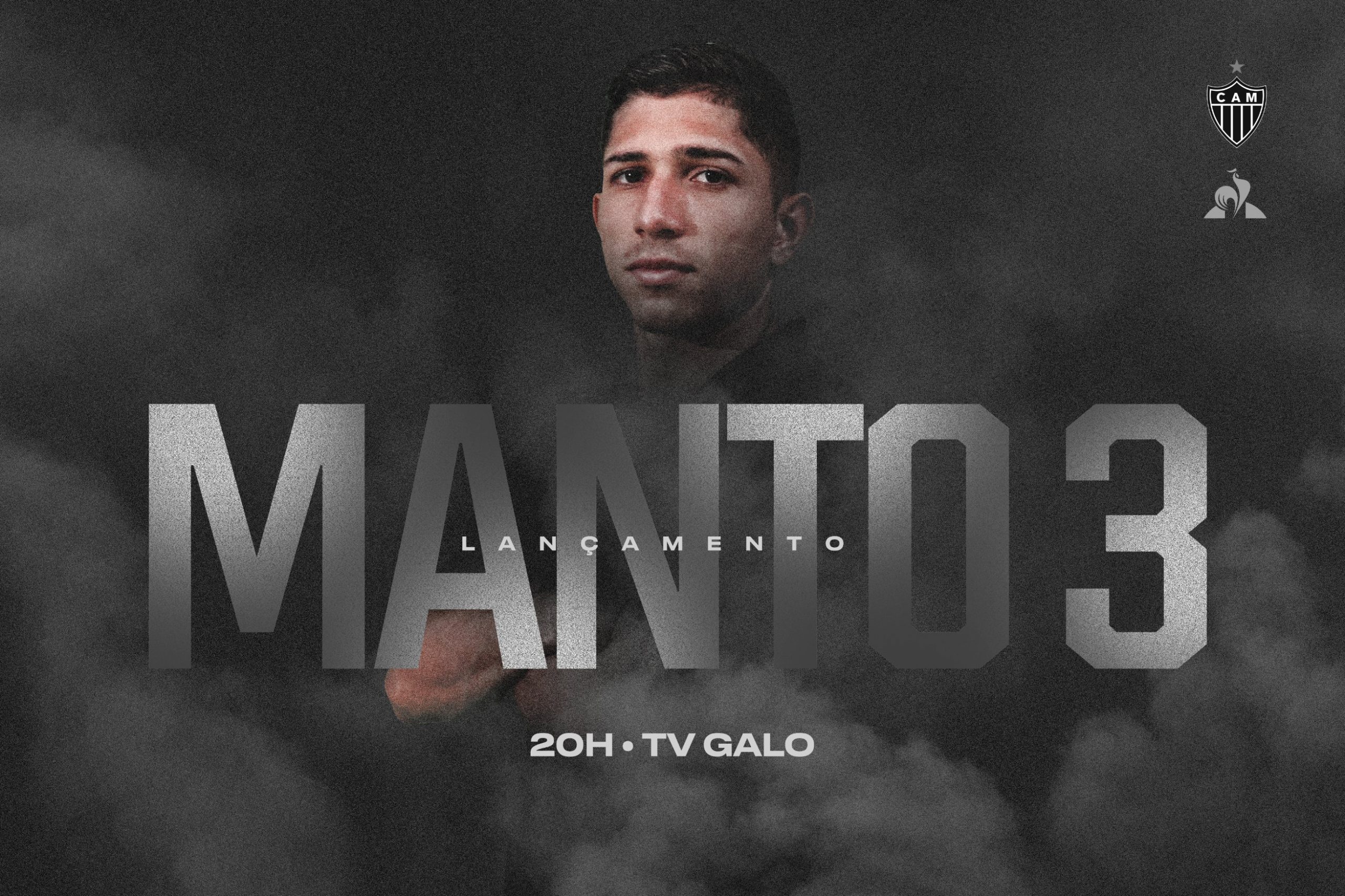 Atlético-MG lança terceiro uniforme