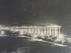 Campo onde o Flamengo treinava