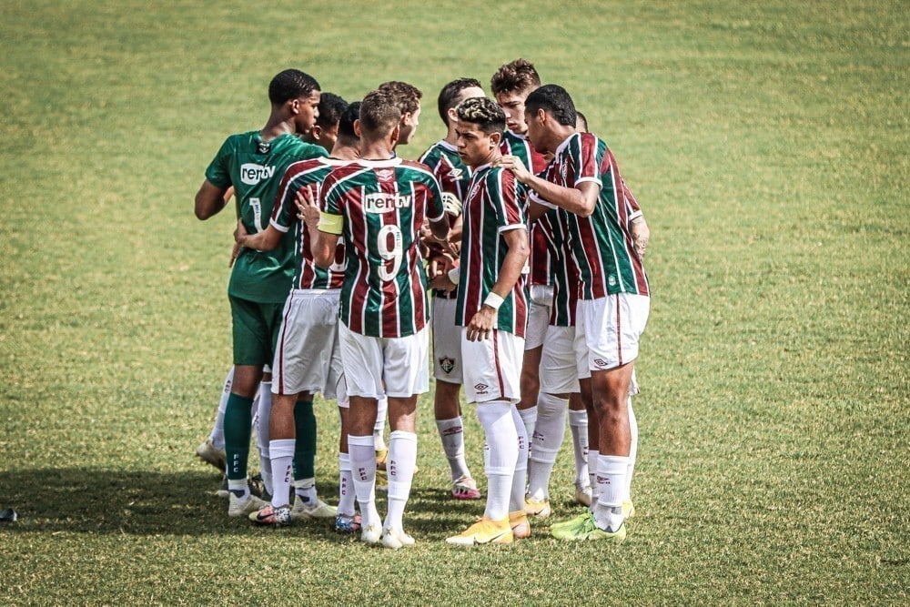 Preparação do Fluminense para a final da Copa do Brasil Sub-17 contra o São Paulo