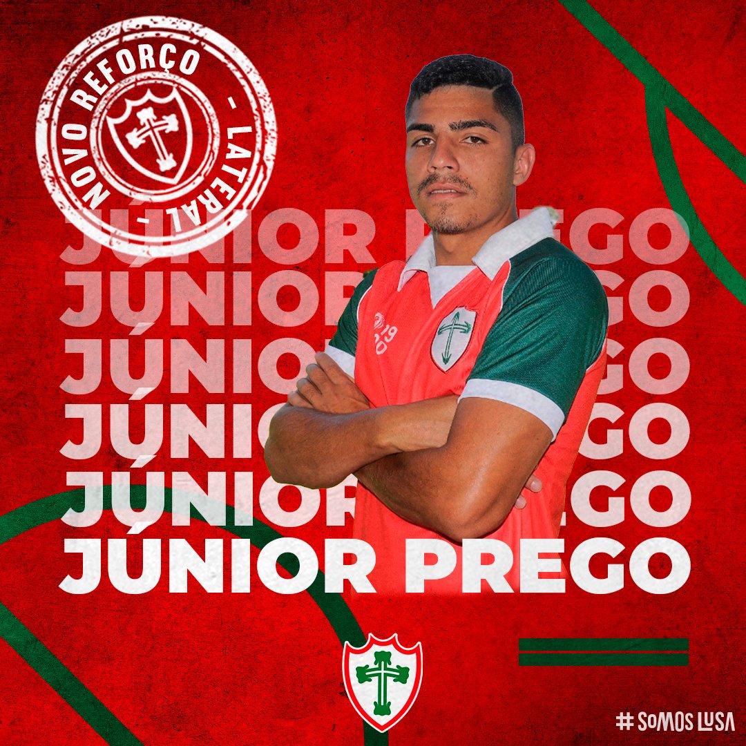 Portuguesa anuncia a contratação do lateral Júnior Prego