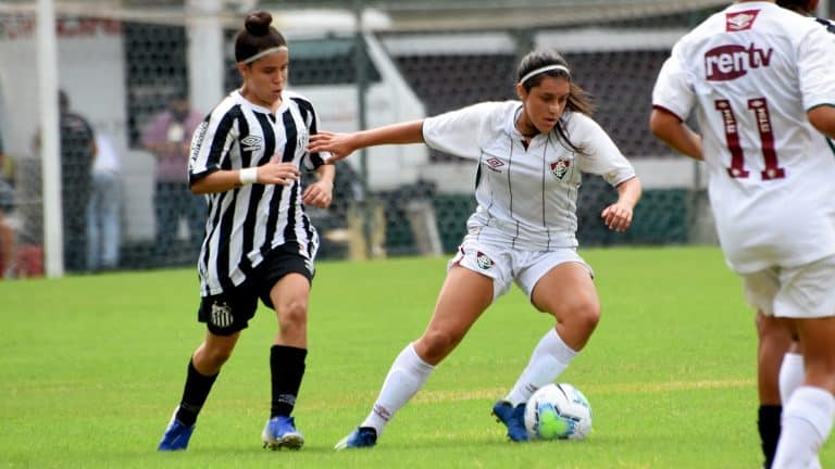 Santos empata com Fluminense em jogo de ida pela semifinal do Brasileirão Feminino sub-18
