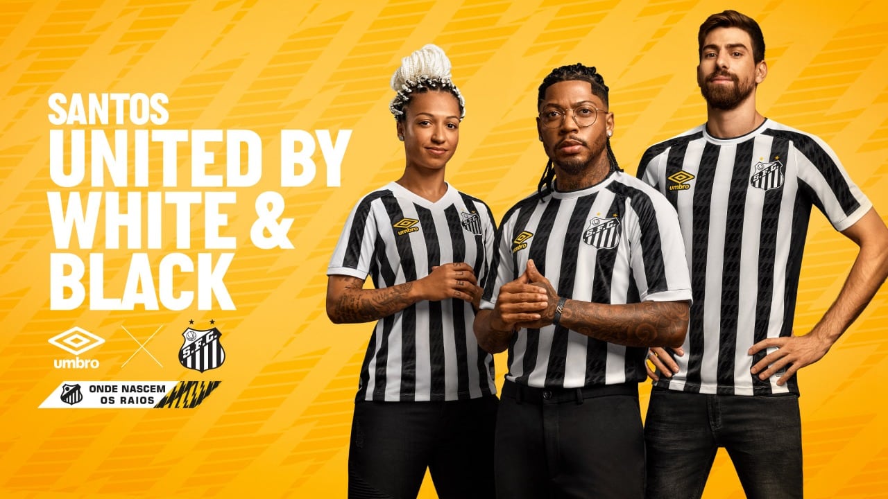 Santos lança novo uniforme para temporada 2021/2022