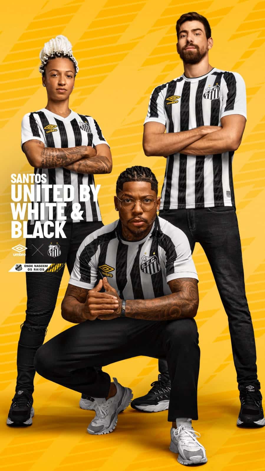 Santos lança novo uniforme para temporada 2021/2022