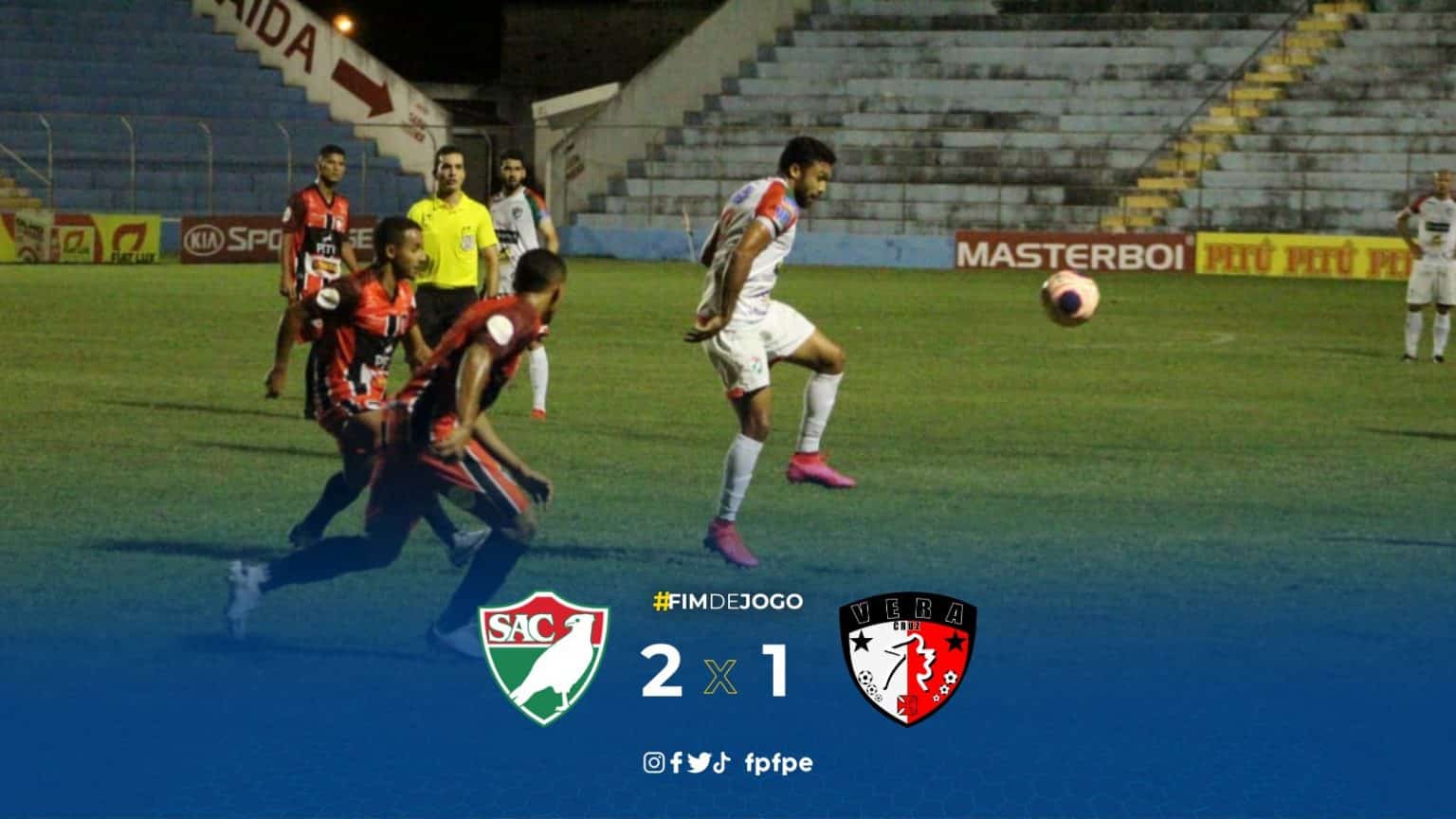 Salgueiro x Vera Cruz como aconteceu – resultado, destaques e reação