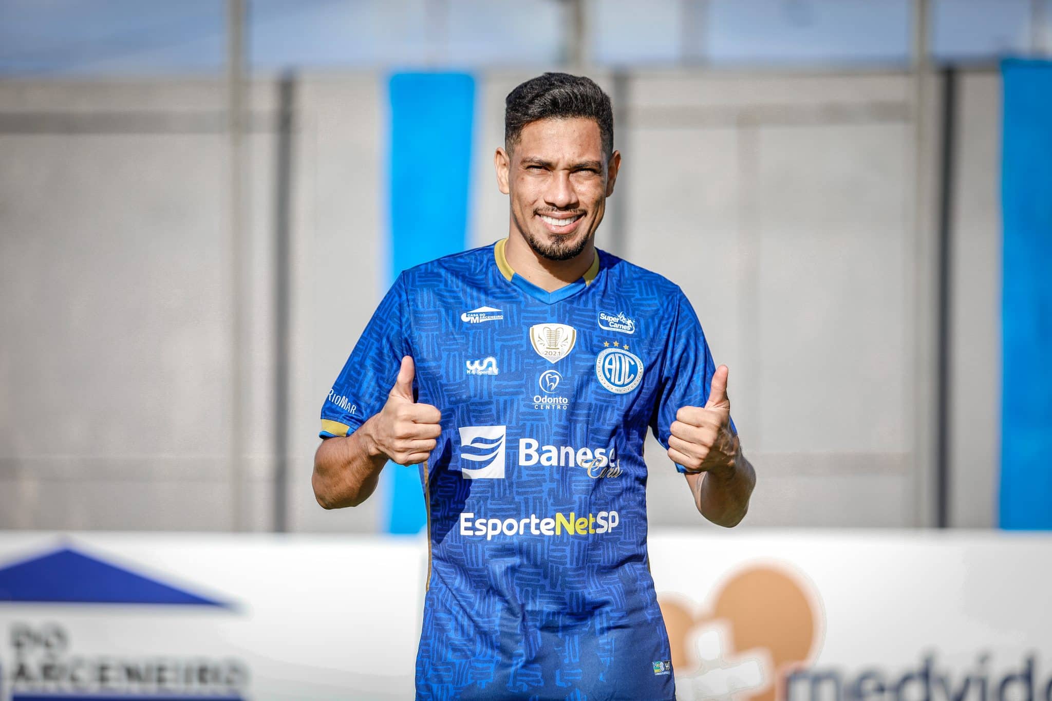 Hernane Brocador é apresentado e destaca: “Voltei a ser feliz novamente”