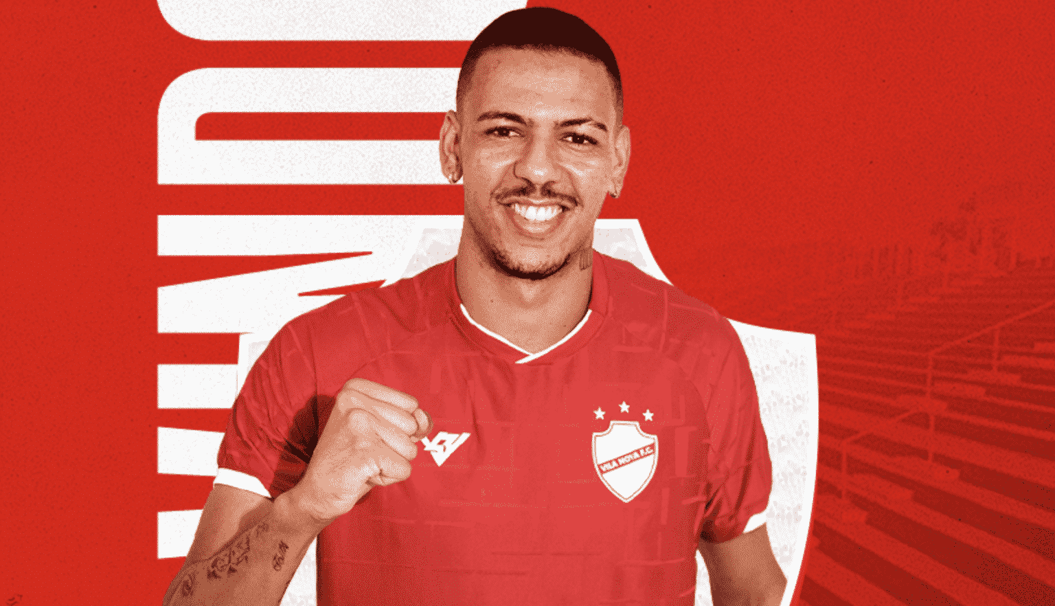 Clayton é regularizado e pode estrear pelo Vila Nova