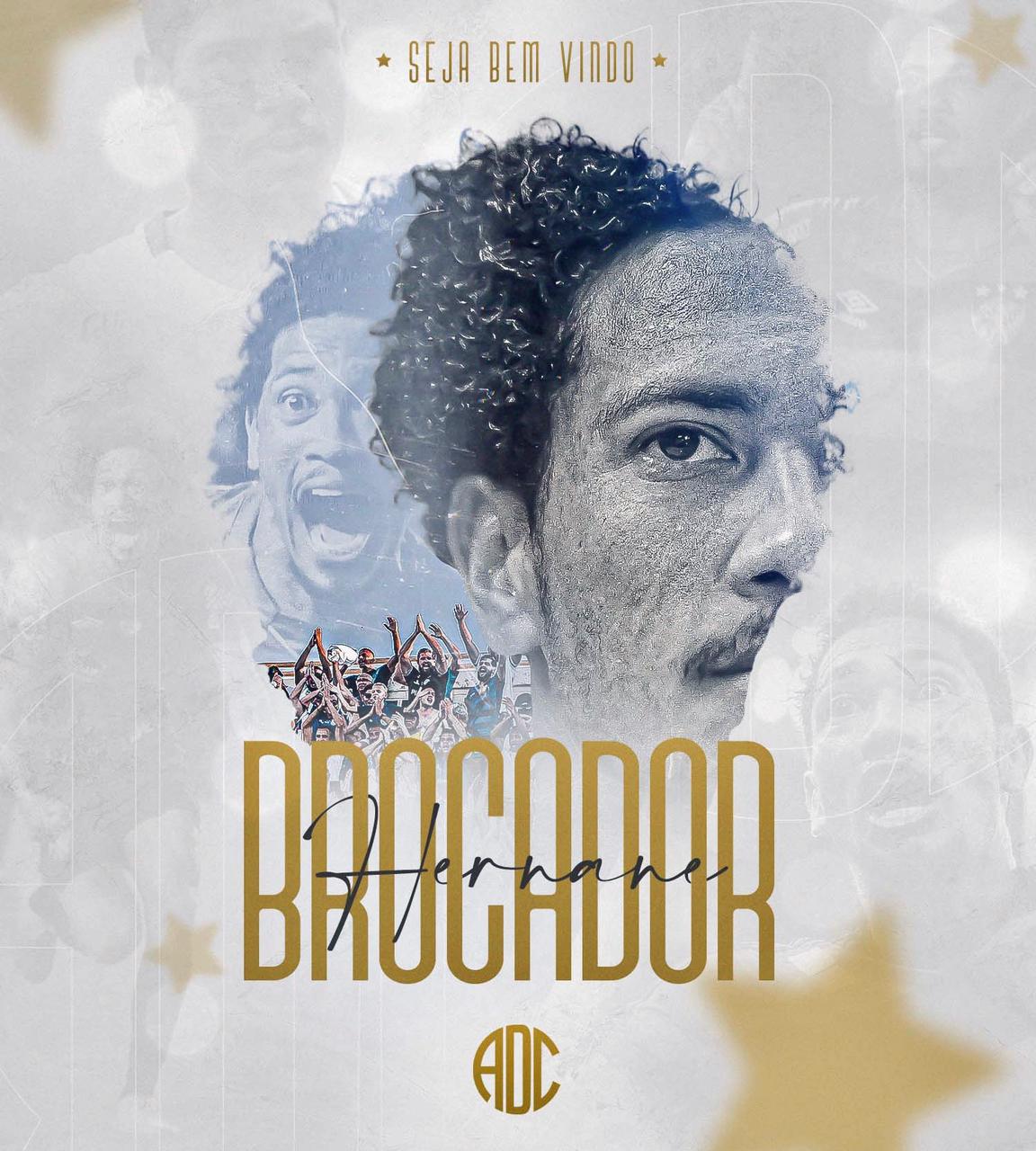 Confiança oficializa chegada de Hernane Brocador