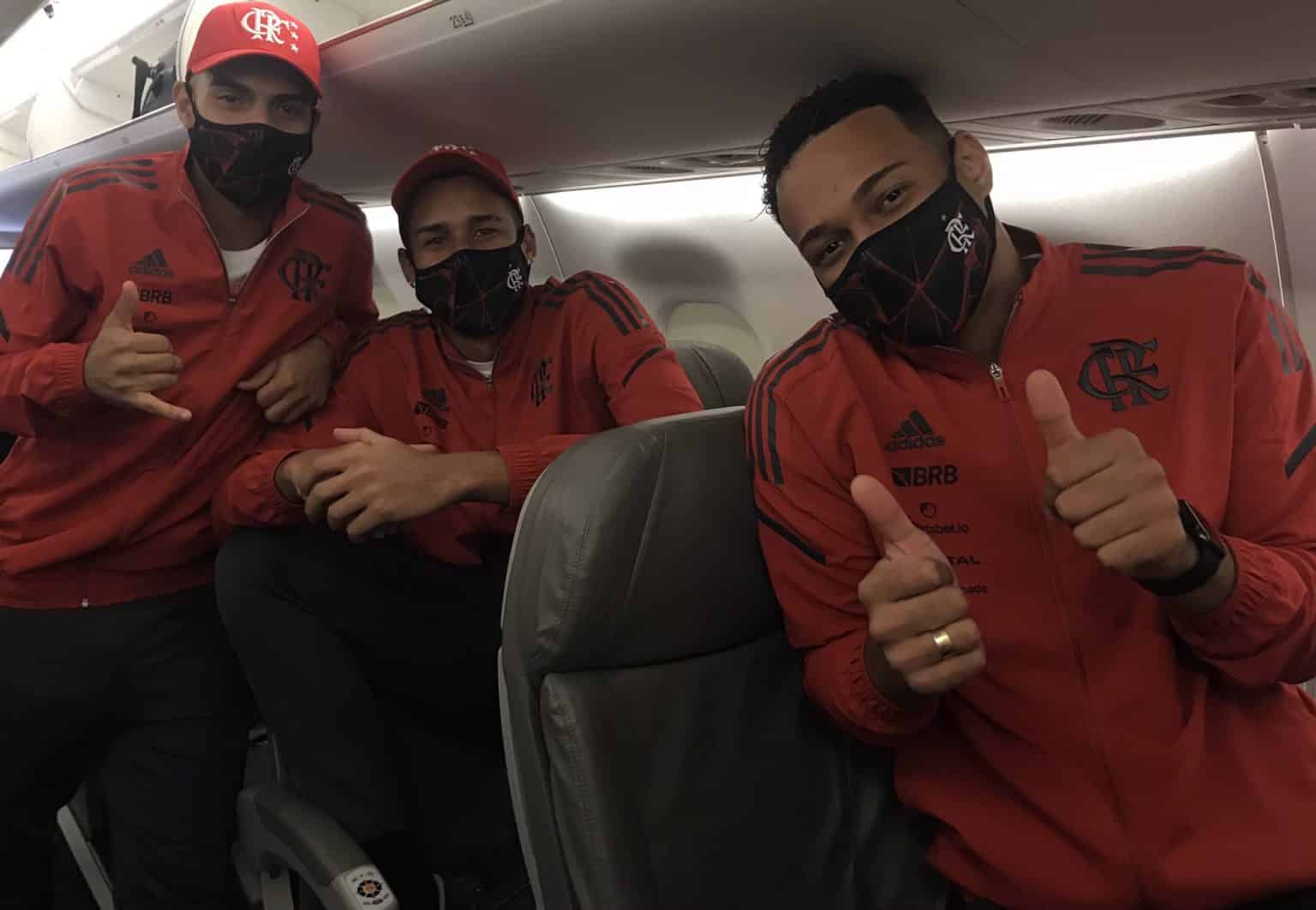 Flamengo chega ao sul para enfrentar o Juventude pelo Brasileirão