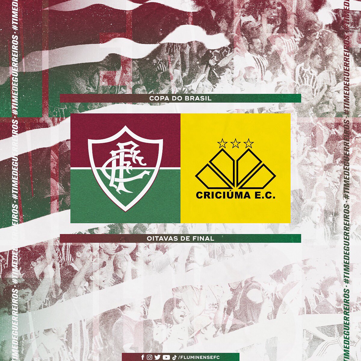 Fluminense e Criciúma se enfrentam na Copa do Brasil