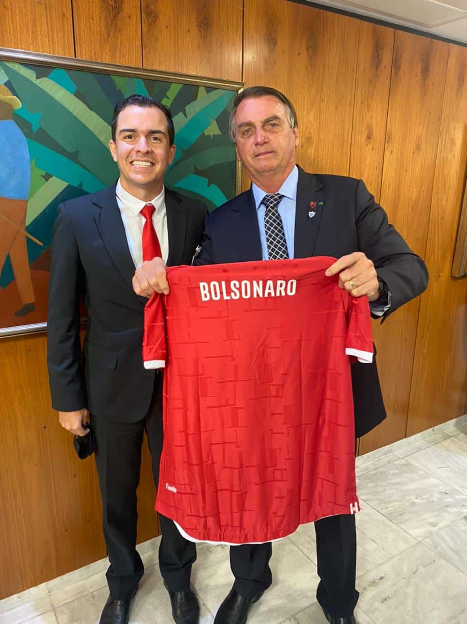 Advogado do Vila Nova e Bolsonaro (Foto: Reprodução/Instagram)