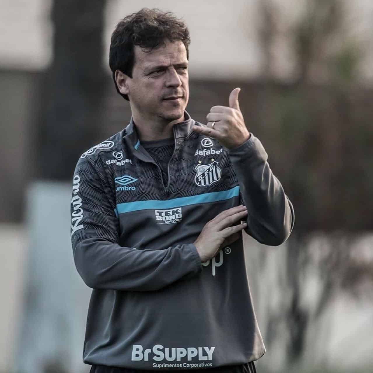 Diniz afirma que Santos merecia vencer: “Tivemos uma partida muito boa”