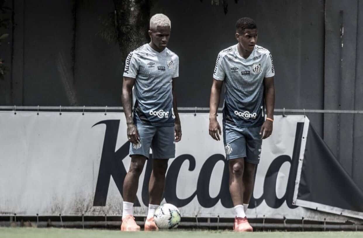 Ângelo e Renyer perdem espaço no Santos