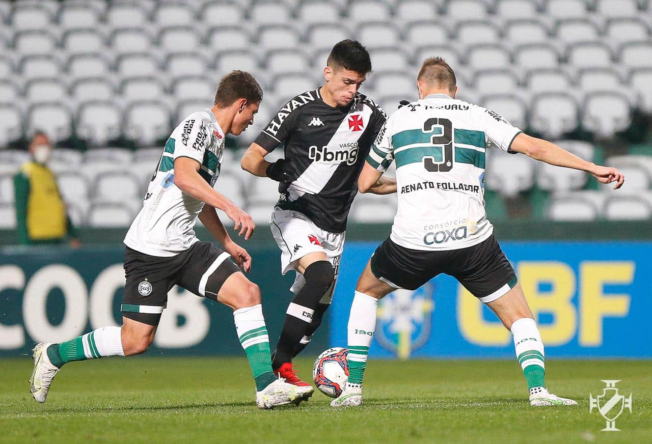 Coritiba x Vasco como aconteceu – resultado, destaques e reação