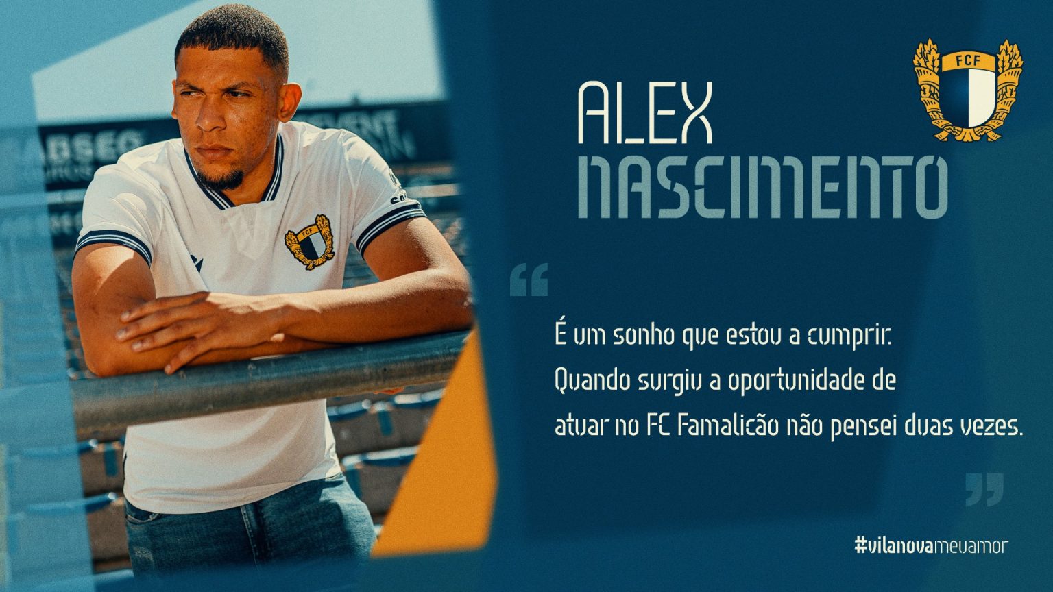 Alex Nascimento é anunciado oficialmente pelo Famalicão, de Portugal