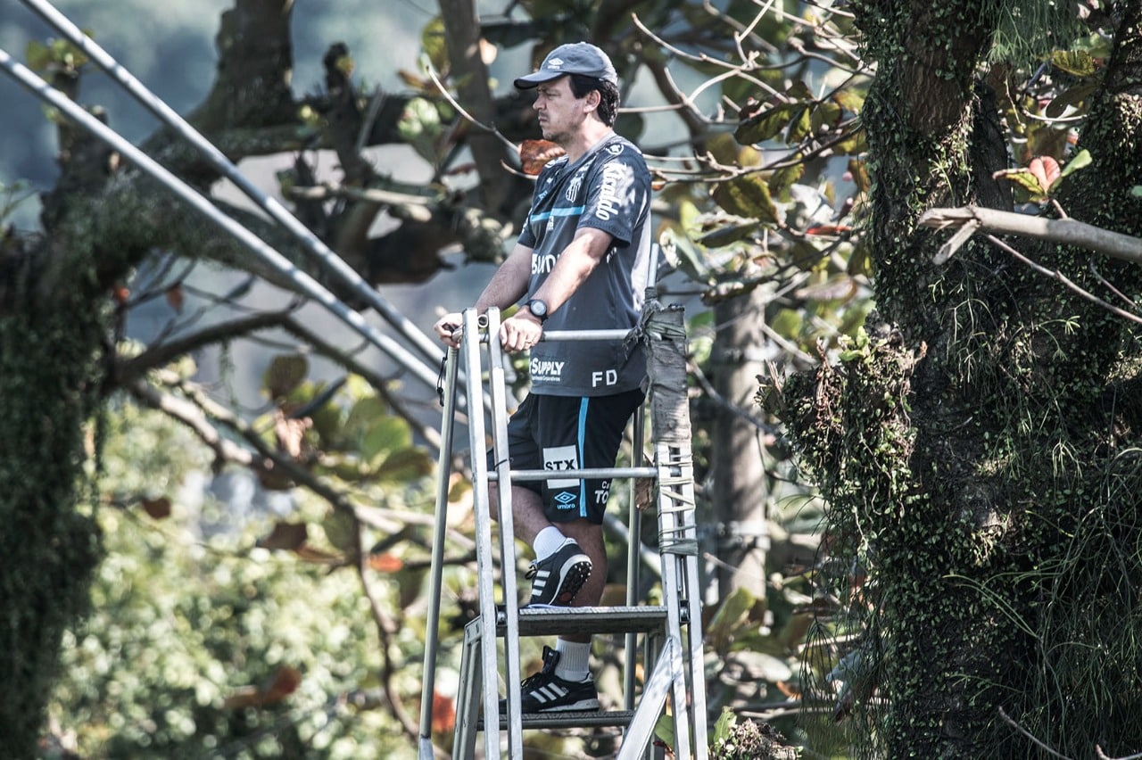 Santos encerra preparação para enfrentar Libertad; veja provável escalação