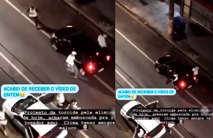 Com ajuda da Torcida Jovem, Polícia identifica três pessoas que participaram da emboscada contra Diego Tardelli