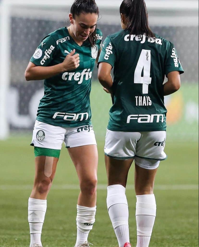 Palmeiras, das defensoras Thaís e Agustina, está na final do Brasileirão Feminino e tem vaga garantida para a Libertadores
