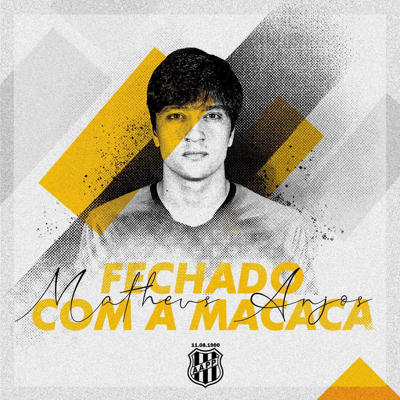 Matheus Anjos está na área!!!