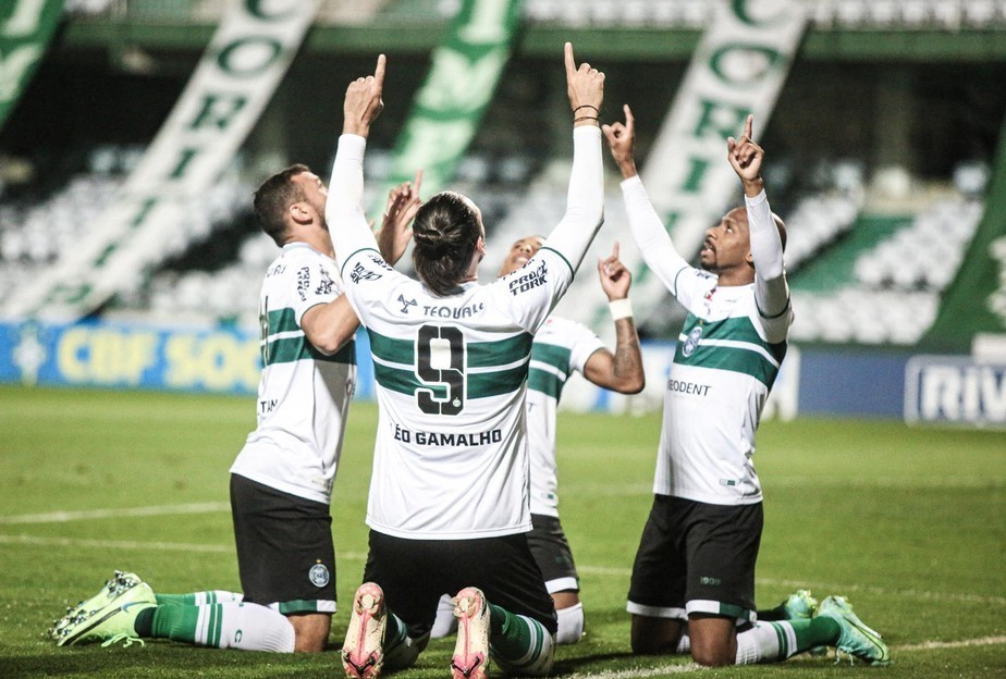 Coritiba não vencia por 4 x 0 no Brasileirão desde 2017