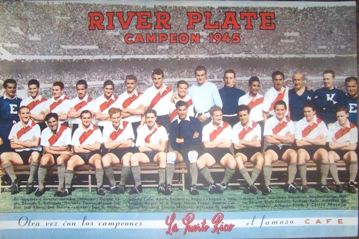 Há 75 anos, o River era campeão com os “Cavaleiros da Angústia”