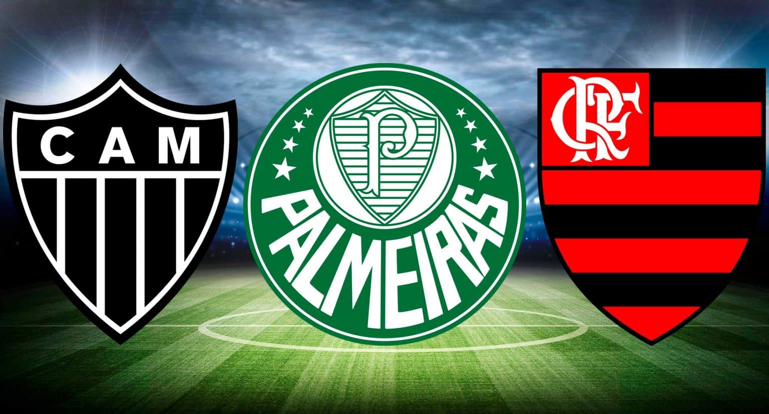 O Trio de Ouro: Atlético, Flamengo e Palmeiras