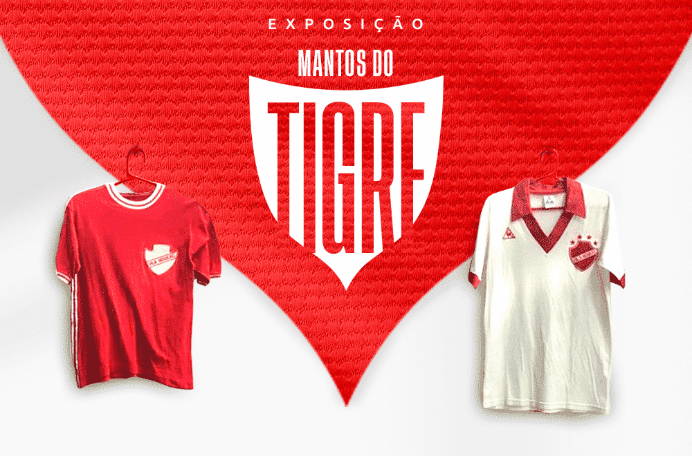 Vila Nova tem exposição de camisas: “Mantos do Tigre”
