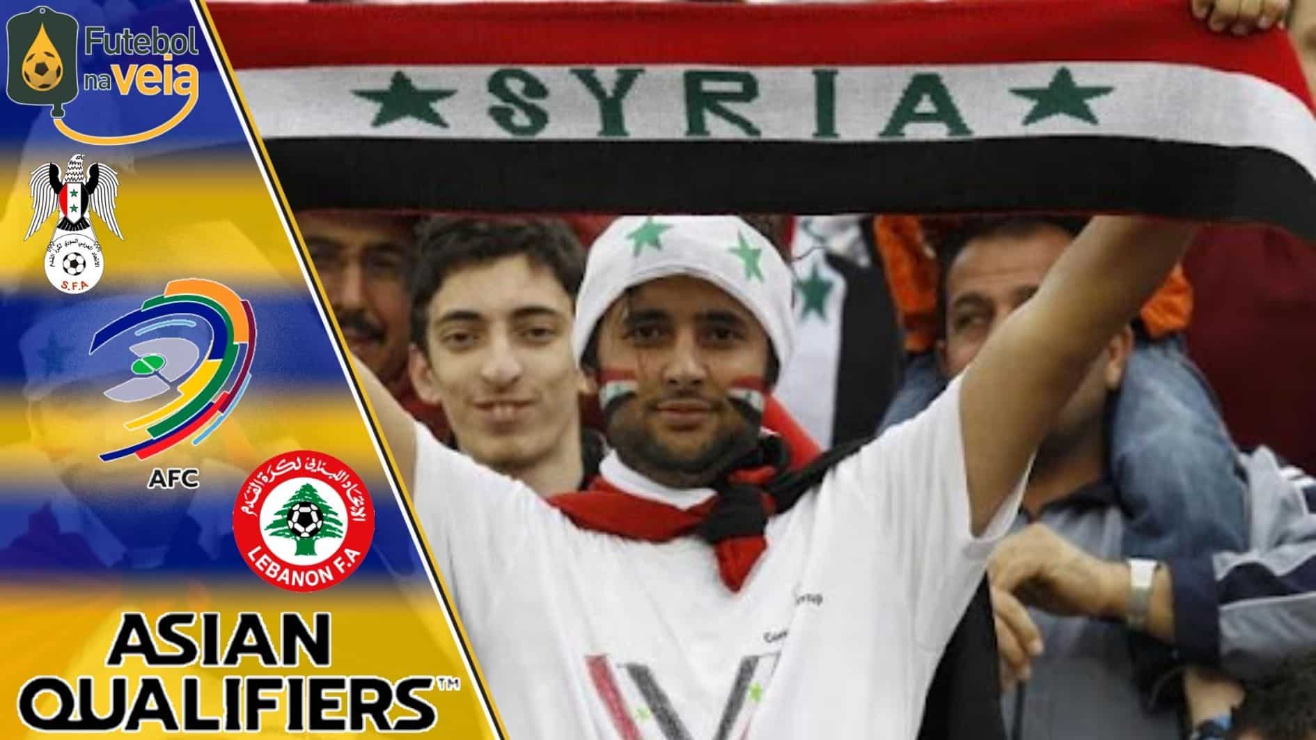 Síria x Líbano – Prognóstico & Palpite – 12/10