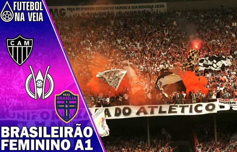 Palpites Atlético-MG x Real Brasília – 07/08 – Brasileirão Feminino A1 2022