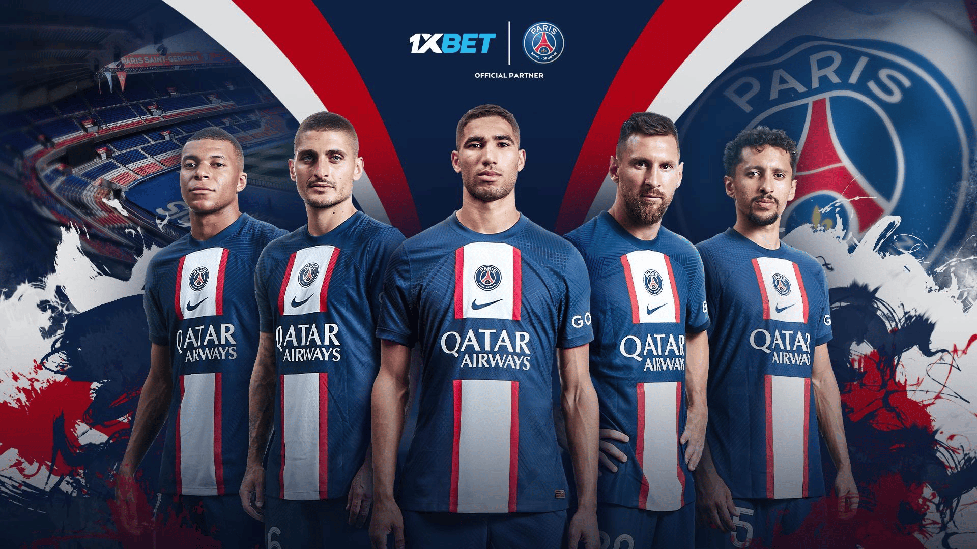 1xBet &ndash; Nova Parceira Regional do PSG