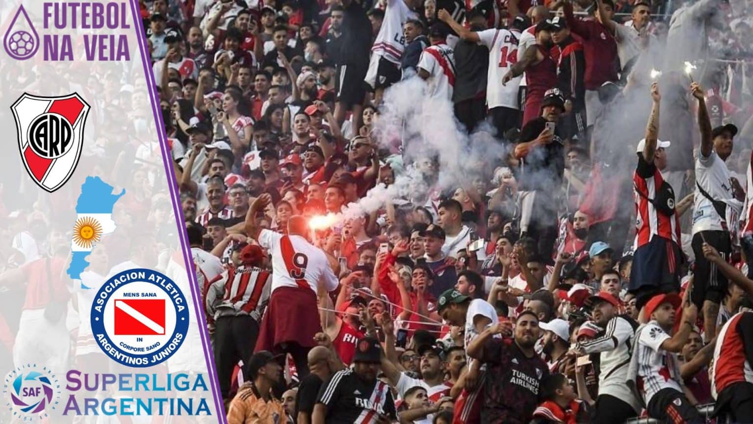 Palpite River Plate x Argentino Juniors – 12/02 – Campeonato Argentino 2023