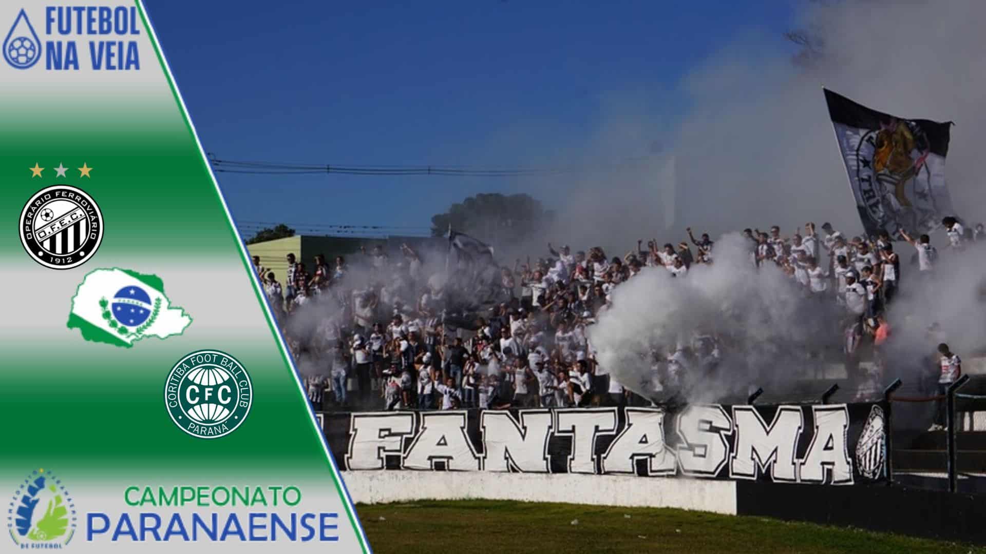 Palpite Operário-PR x Coritiba – 26/02 – Campeonato Paranaense 2023