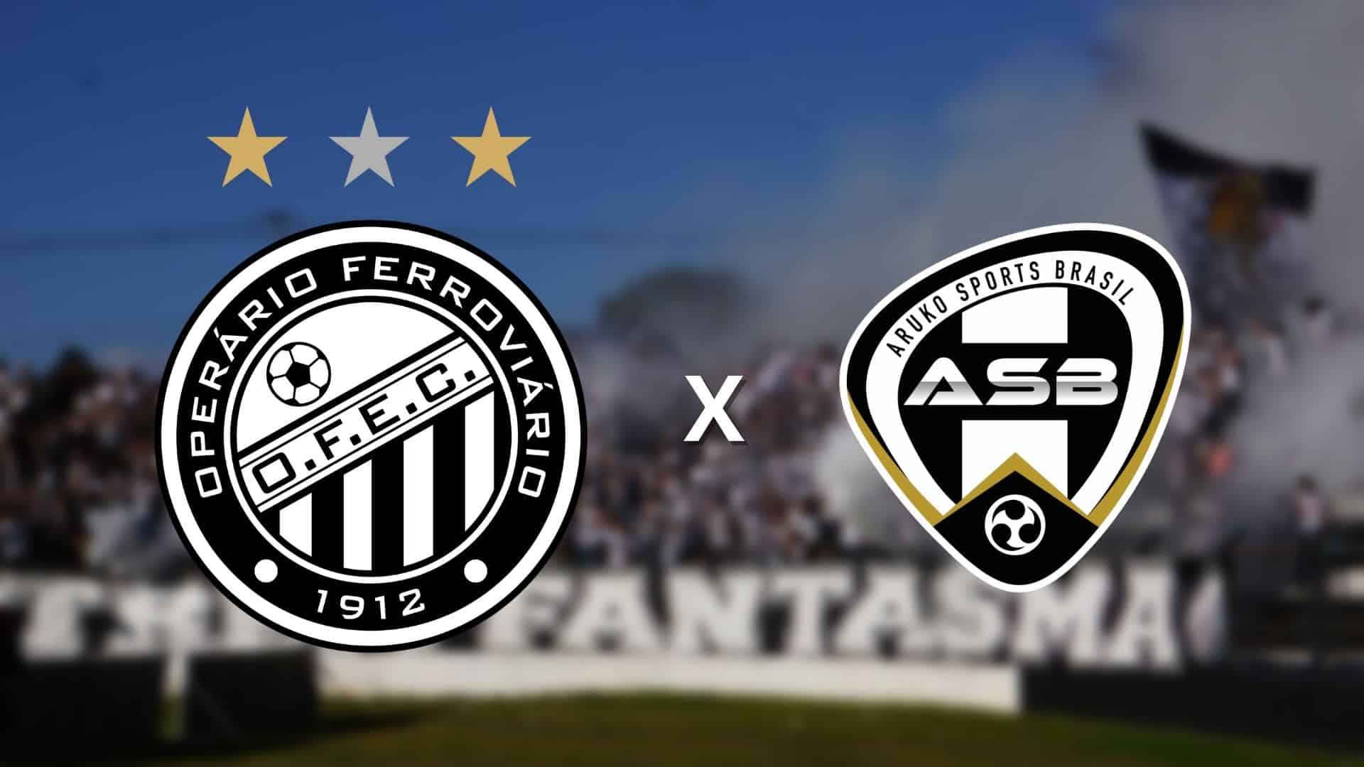 Operário-PR x Aruko Sports ao vivo e online: onde assistir, horário e escalação no Campeonato Paranaense 2023