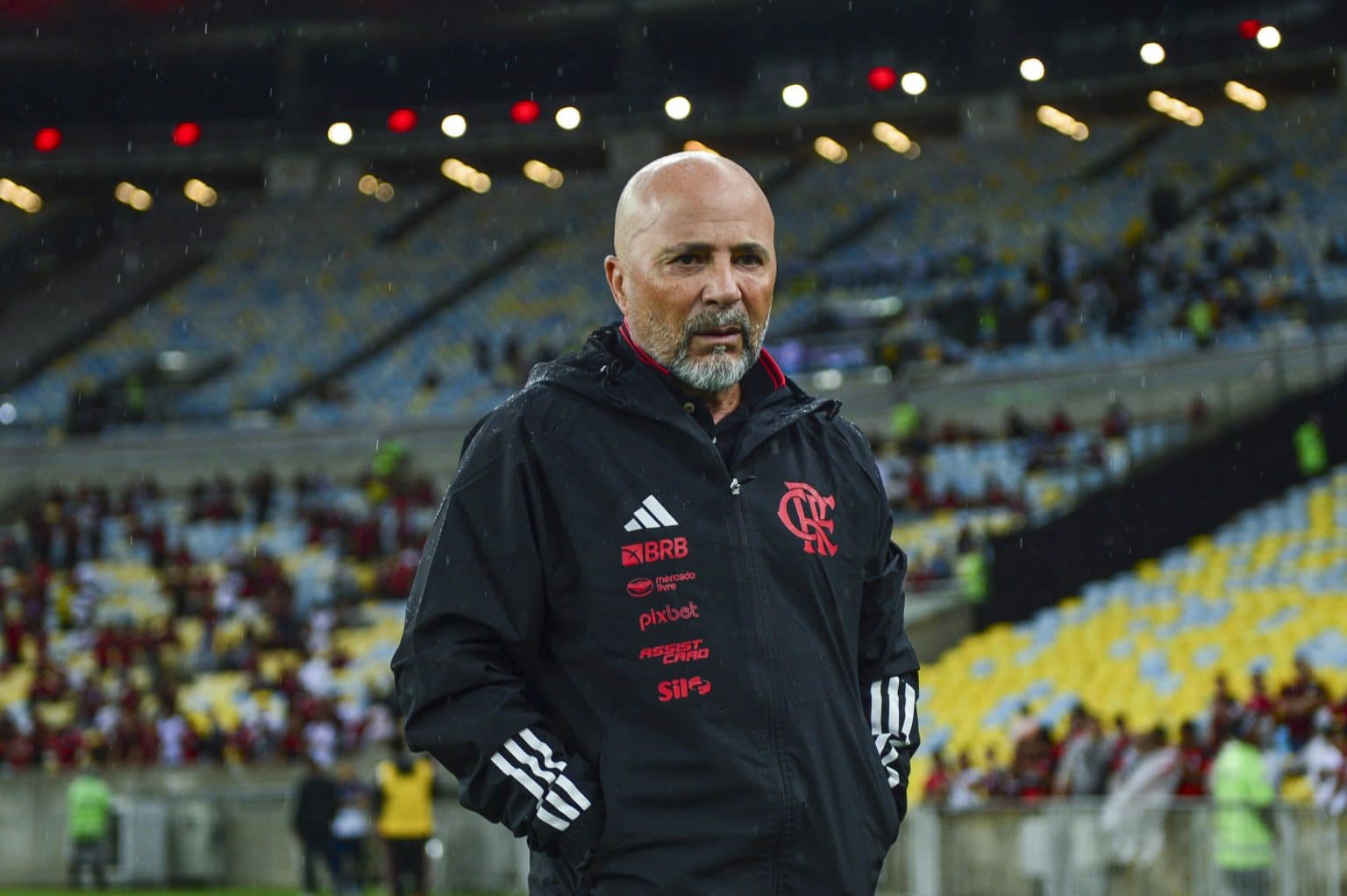 Sampaoli revela conversa com novo refor&ccedil;o do Flamengo