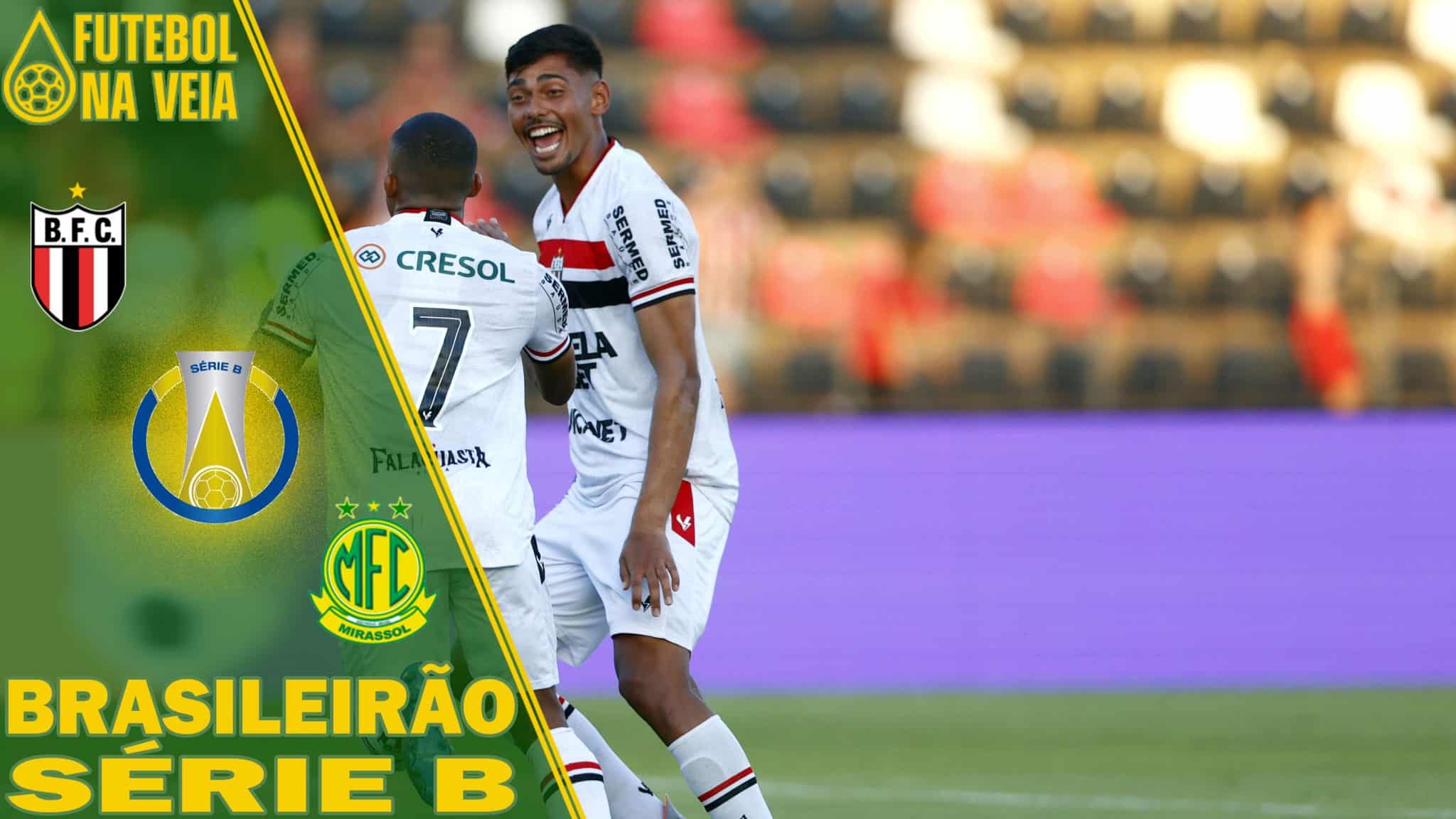 Palpite Botafogo-SP x Mirassol – 23/05 – Brasileirão Série B 2023