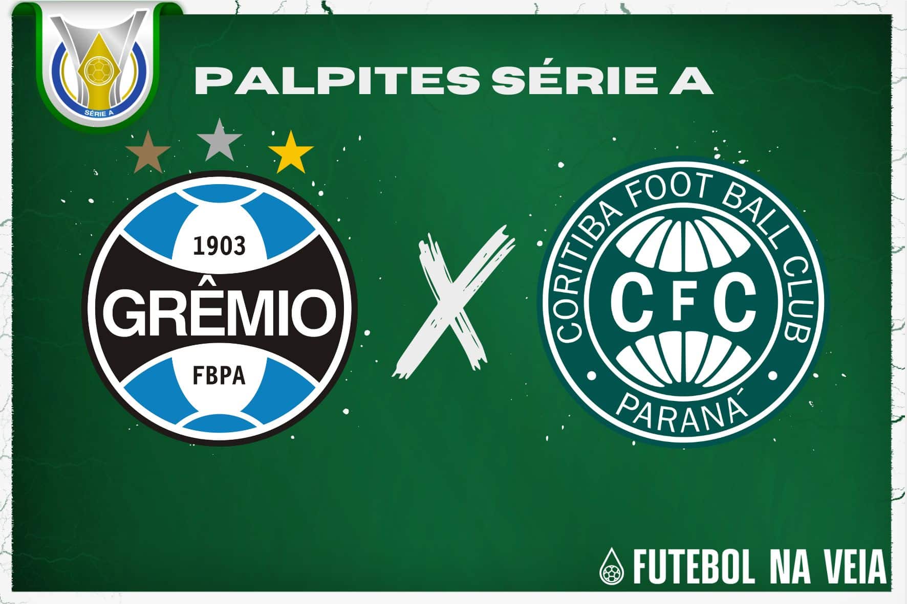 Palpite Grêmio x Coritiba – 25/06 – Brasileirão Série A 2023