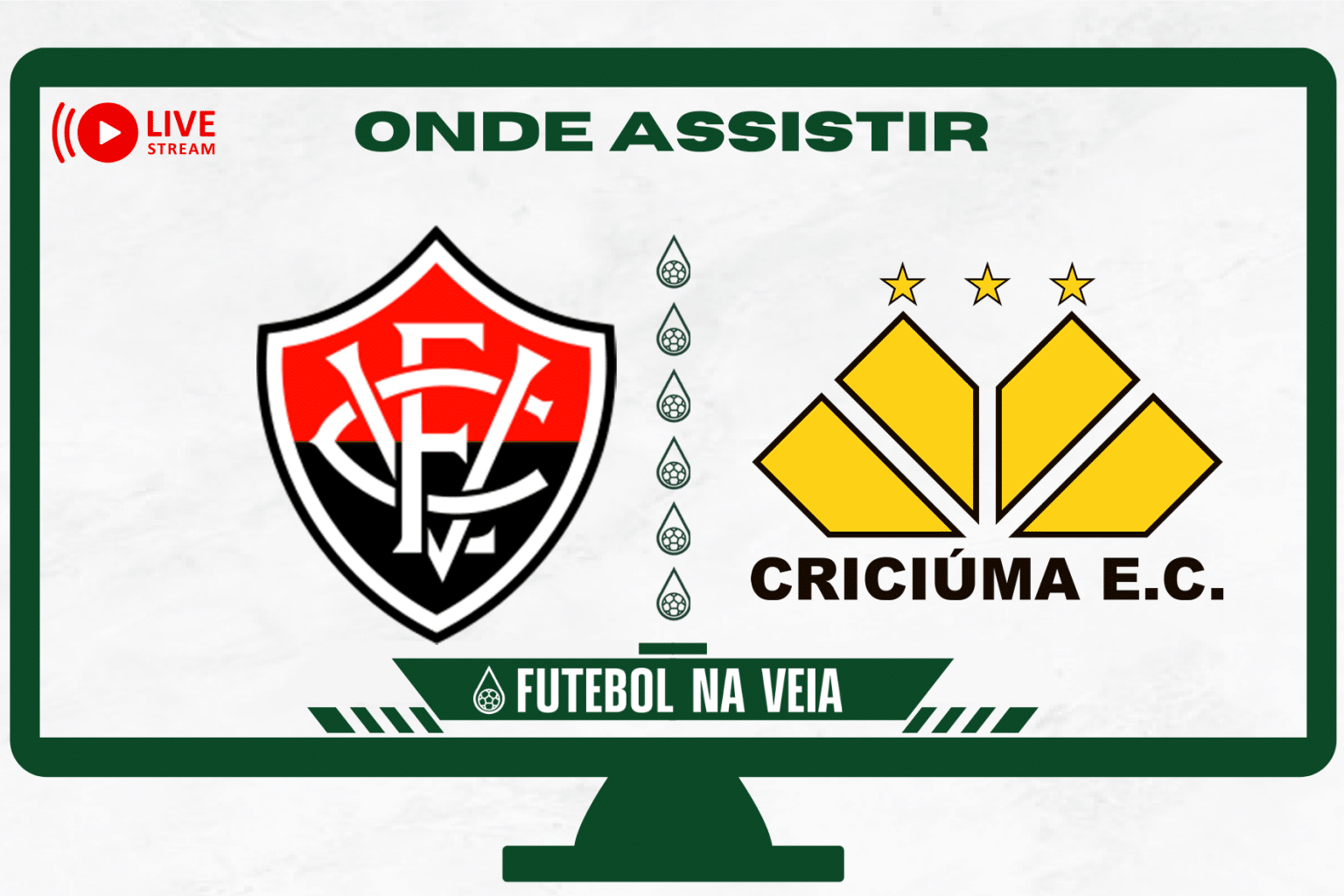 Vitória x Criciúma ao vivo e online: onde assistir, horário e escalação no Brasileirão Série B 2023