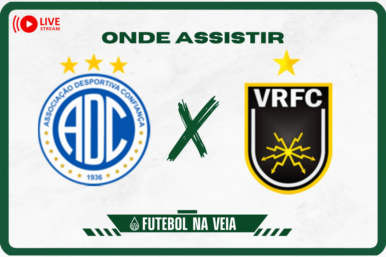 Confiança x Volta Redonda ao vivo e online: onde assistir, horário e escalação no Brasileirão Série C 2023