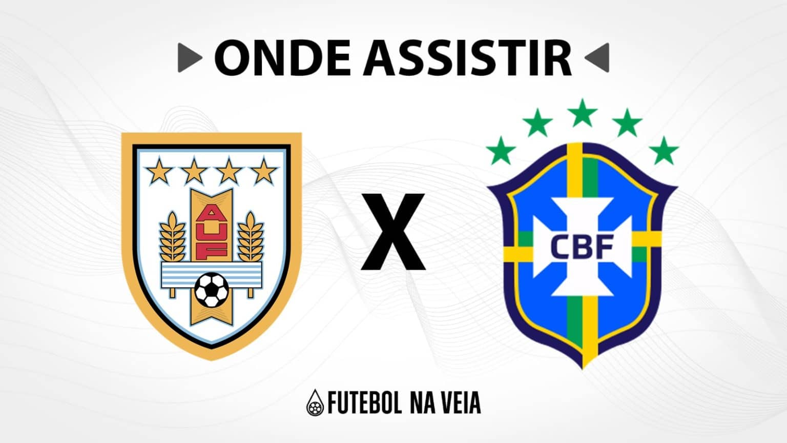 Uruguai x Brasil – Onde assistir ao vivo, horário do jogo e escalações